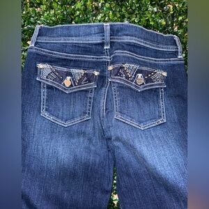 White House Black Market Blue Skinny Jeans